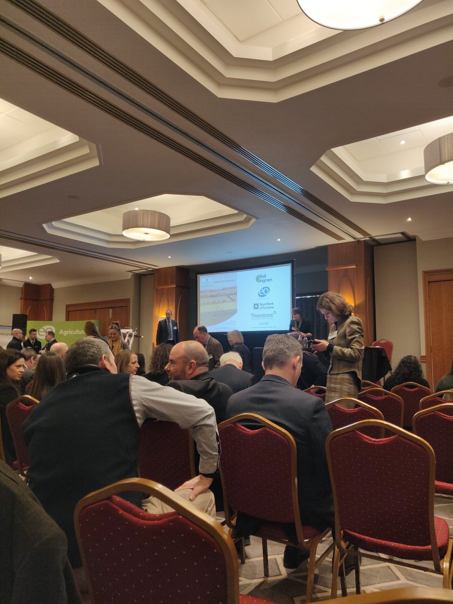 RuralDavie's tweet photo. #OntheRoad with @RuralDavie has taken the loon and Lois @GMacandrew to the @FarmScotConf in @cargolfhotel; excellent event with some fantastic speakers discussing topics from branding, quality communication to business growth and the future in #BritishFarming #FarmScot20 ππ https://t.co/PFFN2Umhzg