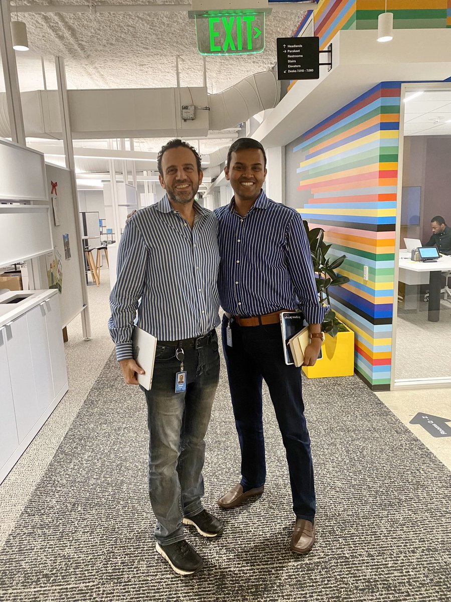 We coordinated this well <a href="/richardrabbat/">Richard Rabbat</a> :-)