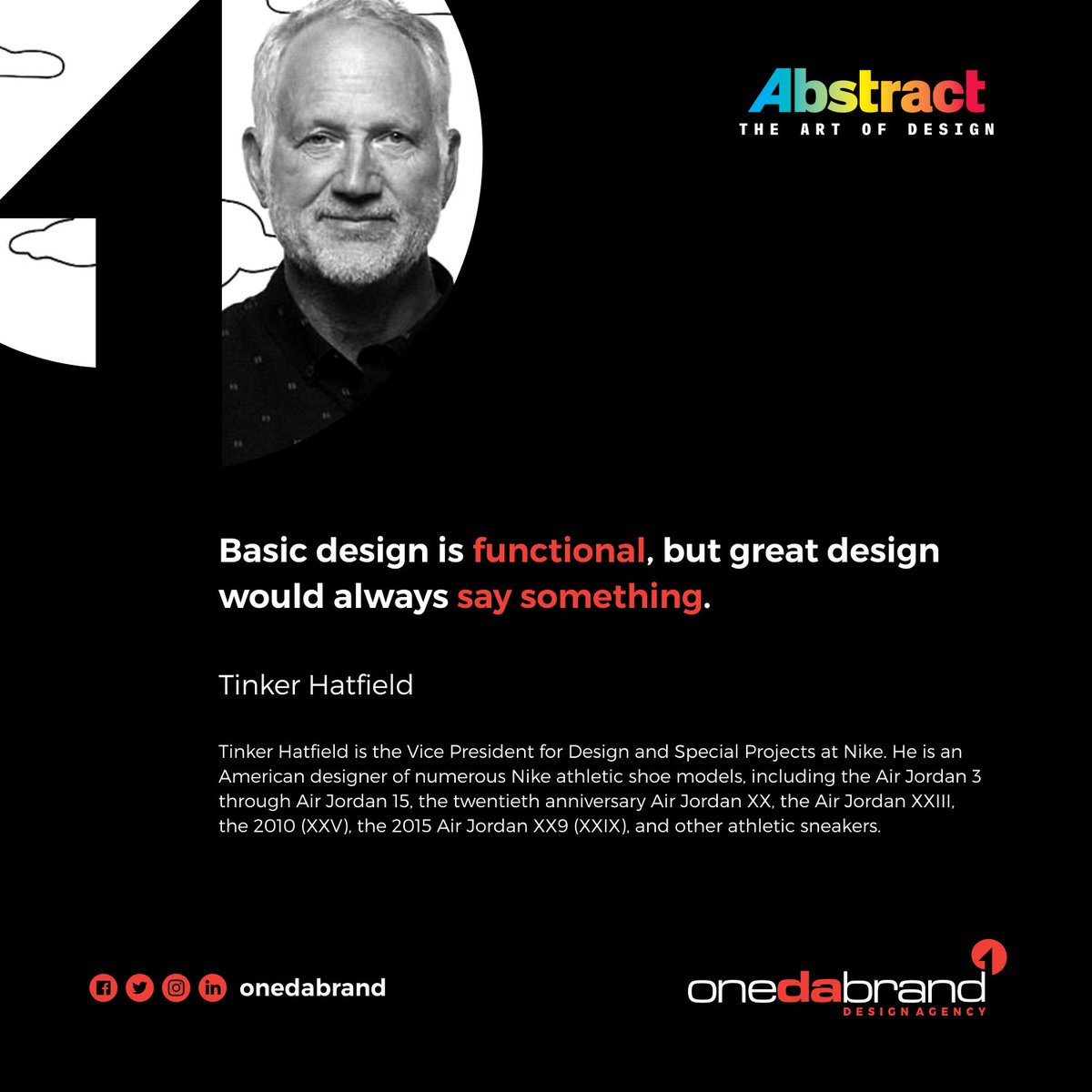 abstract tinker hatfield