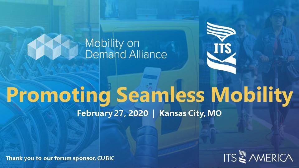 Register today for February's "Promoting Seamless Mobility" forum, brought to you by <a href="/TheMODAlliance/">Mobility On Demand Alliance</a> and <a href="/ITSHeartland/">ITS Heartland</a> &amp; sponsored by <a href="/CubicTS/">Cubic Transportation Systems</a> . Speakers include <a href="/FabCityCrissy/">Crissy Ditmore</a>, @joshuacpowers, <a href="/FeonixRising/">Catch a Ride Network</a> &amp; @FirstTransit.  Visit eventbrite.com/e/90032143565 to register. #MODMatters