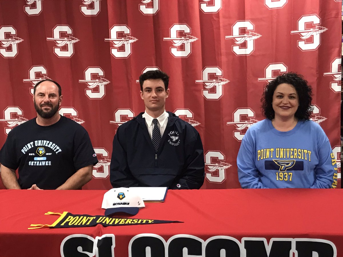Congratulations to <a href="/TannerBerry12/">Tanner Berry</a> for signing with <a href="/PointFootball/">Point University Football</a>. <a href="/CoachCasterlin/">Barry Casterlin</a> #alliknow
