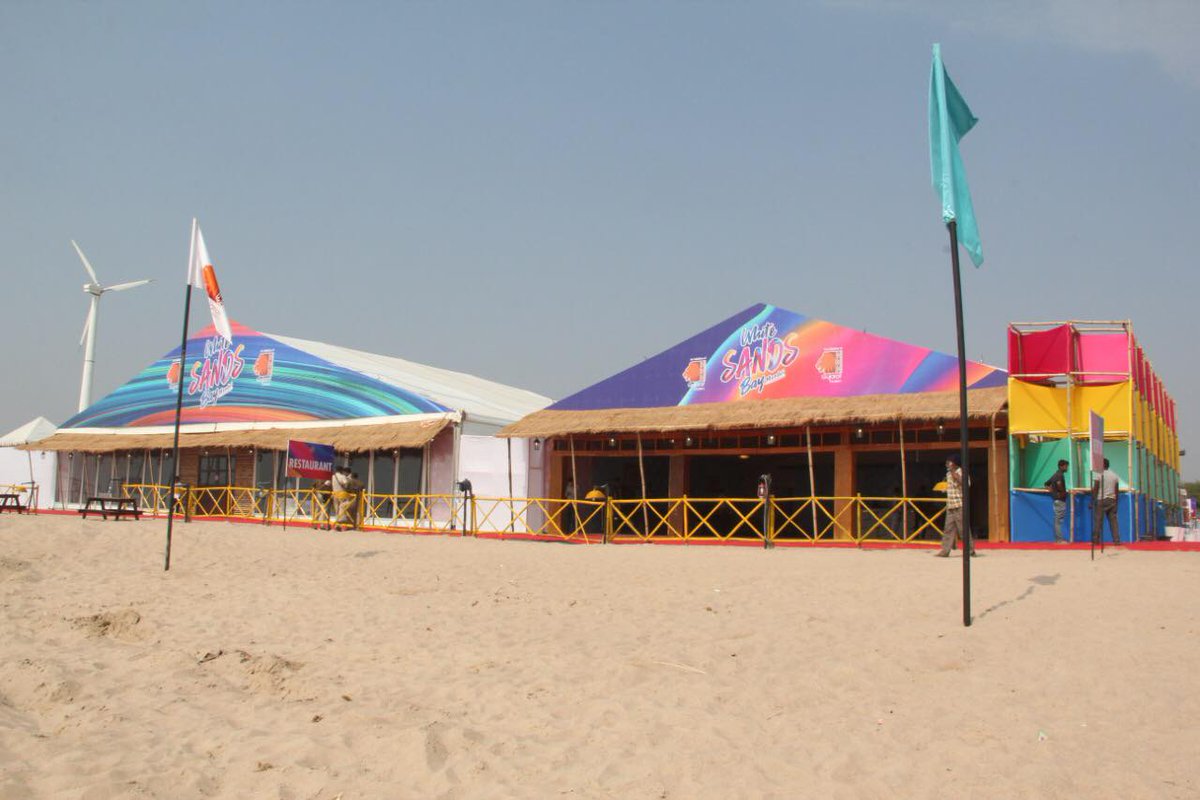 Rupani opens Tent City, Beach Festival at Mandvi in Kutch