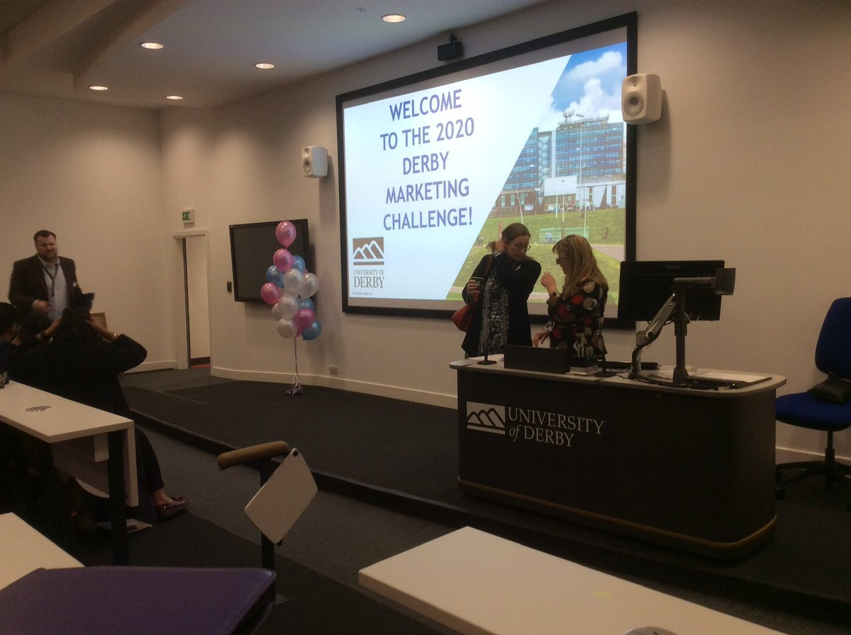 sascha_gomes95's tweet photo. Had a fantastic day yesterday at @DerbyUniBis 2020 #BigMarketingChallenge - was really great meeting and working with students from across the years and being a part of the @HHMusicDerby project for the day... Even better to be named the winners 🏆🎉 https://t.co/6KkmeZWPVx