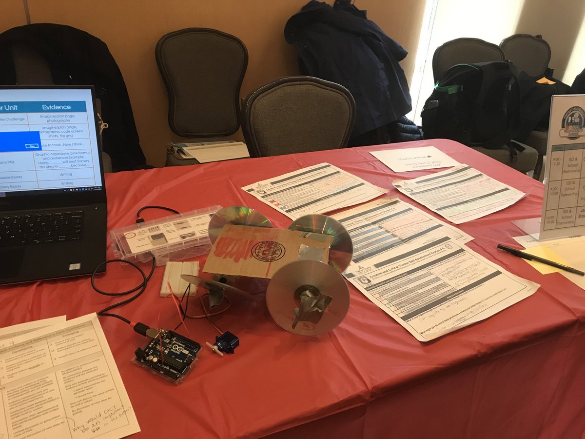 FCPS_ElemLib's tweet photo. Quote from a Providence student after POG-POL conference: That was awesome! Can we do this for the SOLs? #fcps_pog @AndreaHand2 #pog-pol https://t.co/M8HJh3hTEe