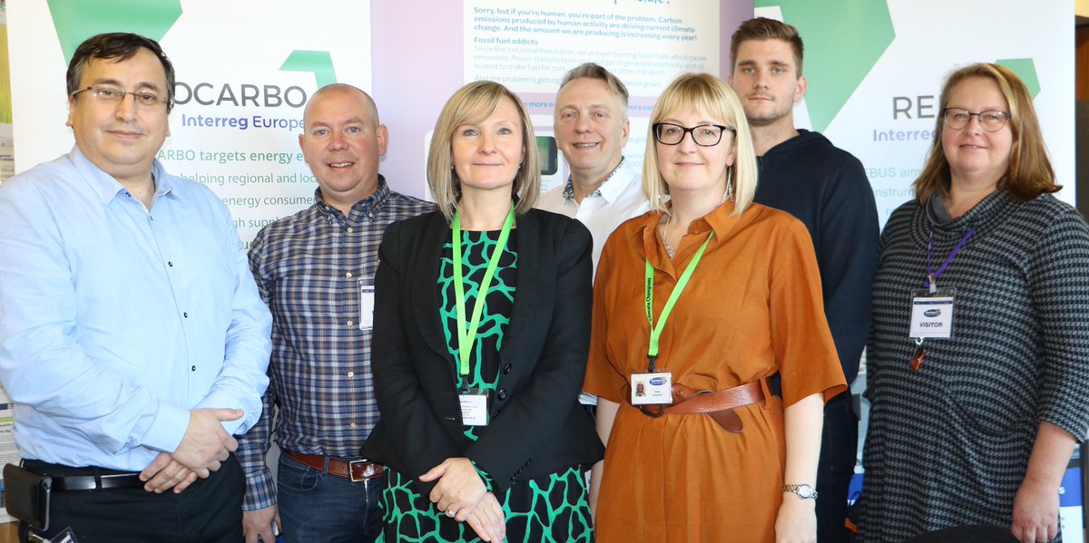 LocarboProject's tweet photo. LOCARBO hosts international exchange with Kalmar County municipalities from Sweden

“We’re really pleased that our work in saving energy through careful monitoring has been recognised by partners in Europe, and that we were able to share our knowledge with them.” https://t.co/E3IxJ06pJ0