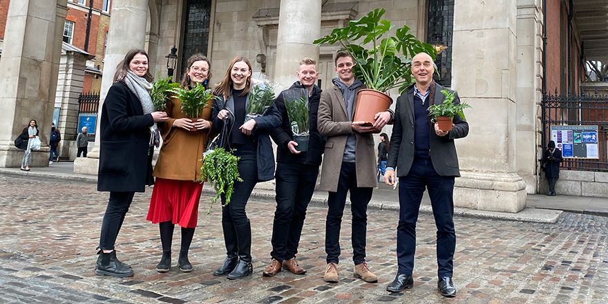 pdparchitects's tweet photo. The new site office for our #refurbishment project, Eighty Strand is now open at #AdamStreet. The team have been to visit @PetershamN to select some #officeplants to add some #fengshui to their new home.
#EightyStrand #newoffice #onsite #PDPLondon https://t.co/HwGjNjUCLZ