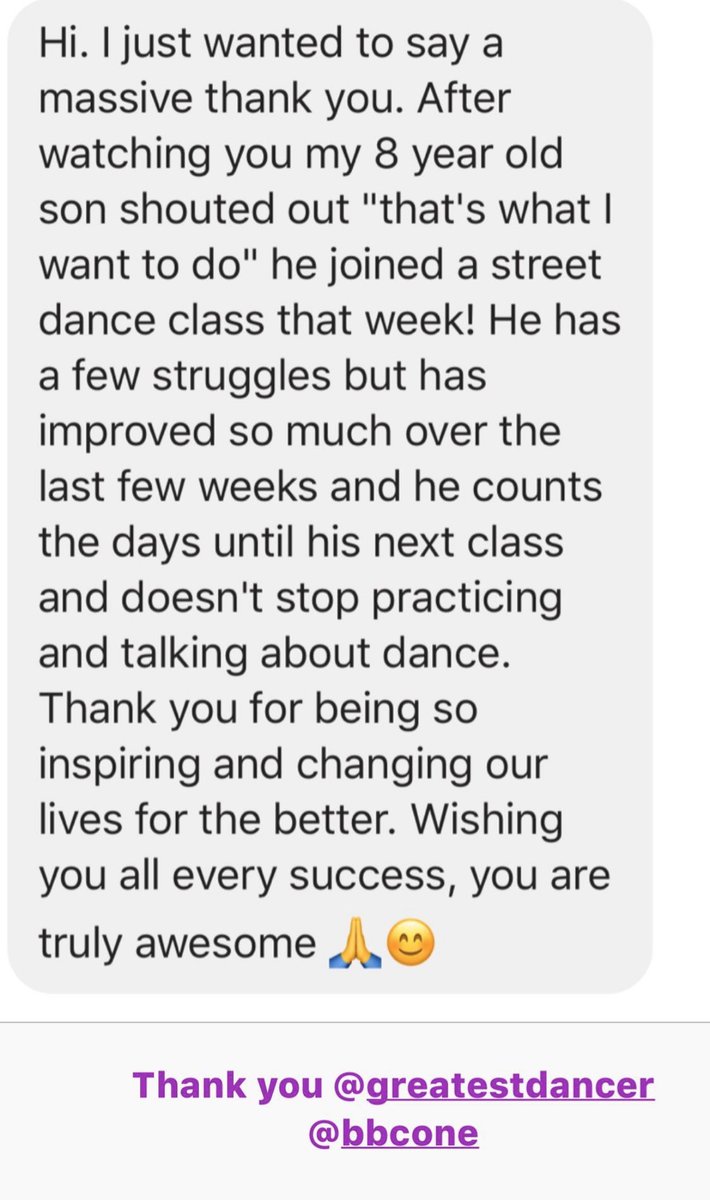 CheryINews2's tweet image. 💌 Brothers Of Dance have been inspiring little boys to take up dancing already🕺🏻 such a cute little message to see that’s been sent to the boys 🥺💙 (via their IG story) (13/2) #CherylSquad @CherylOfficial 🥰