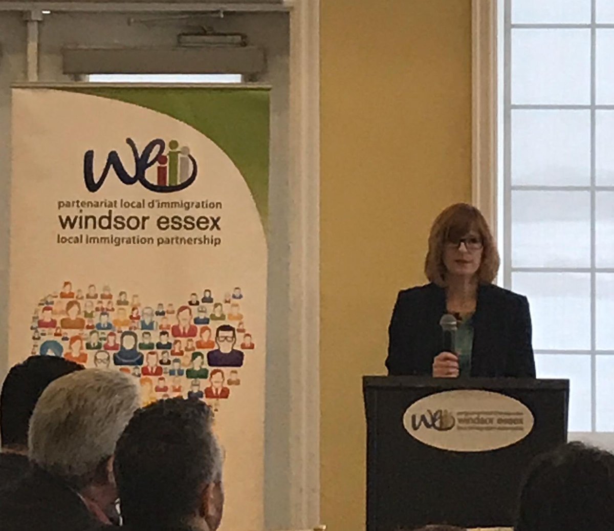 MultiCulturalCl's tweet image. Our partners @ONgreenhouseVeg at today’s @WindsorEssexLIP forum sharing their  #HUBConnect APP.  Thank you #OGVG for all you do to make our community a more welcoming one!