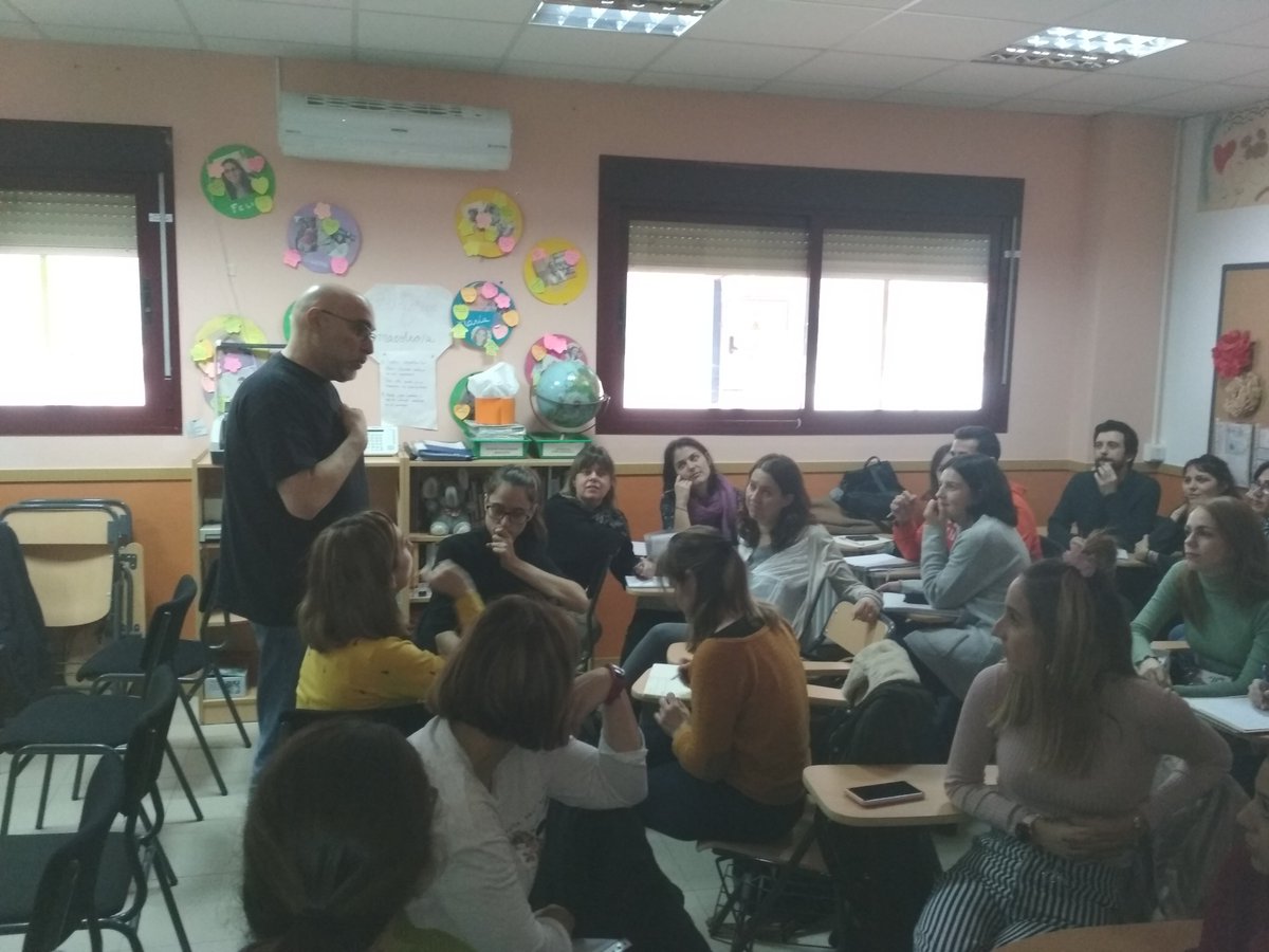 Jornada de Formación del Profesorado en Aprendizaje Cooperativo con <a href="/franzariquiey/">Francisco Zariquiey</a> ¡Tutorización al  Claustro del <a href="/cpb_ileonor/">COLEGIO INFANTA LEONOR SAG</a> ! Detectando errores, propuestas de mejora y plan de acción. Aprendizaje cooperativo: Poco, bien hecho y compartido. <a href="/cineticaeduca/">Colectivo Cinética</a> <a href="/CtifNorte/">CTIF Madrid-Norte</a>