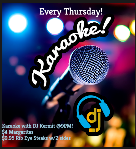 JimmyMacspub1's tweet photo. Every Thursday! 
Karaoke with DJ Kermit @9PM!
$4 Margaritas
$9.95 Rib Eye Steaks w/2 sides

Beer Pong Tournament
Thursday Nights @9PM – $5 Entry
Find out more at:
3205 Canton Rd, Marietta, Georgia
770-794-9700 https://t.co/Z1J55OH3wF