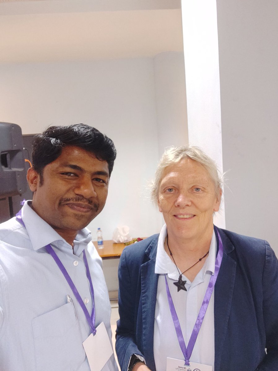 @BruAgeingStu With Prof.Christina Victor Vice Dean Research, Brunel University - International conference on 'Future of Helathy Ageing' at Central University of Kerala. @BrunelResearch