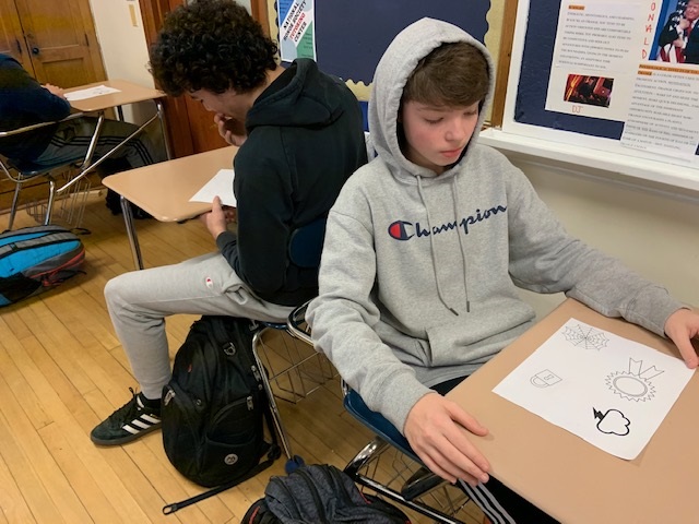MrsCarloni's tweet photo. "The most important communication skill for leaders is the ability to listen." Business Management students working on their communication skills. https://t.co/GLqSAD4U16