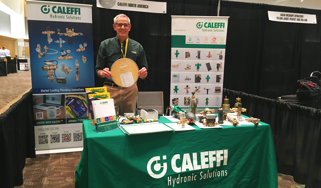 Caleffius's tweet photo. Hello Saint Paul!  Join us at the @auersteel Expo 9-5 today, 9-12 Friday.  Take a look at our products and snap a photo with @hotrodradiant and his #Carlson-Holohan award.  
https://t.co/6tr0sFvNW0 https://t.co/VJ7bck4eXi