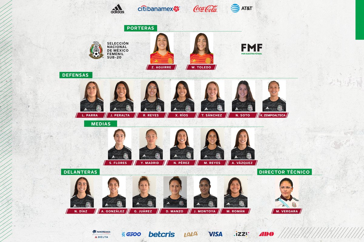 📄 | NOTA | #Sub20Fem

¡Estamos listas! 🙋🏻‍♀️ 🇲🇽
¡Con esta convocatoria disputaremos el Premundial de <a href="/Concacaf/">Concacaf</a>, donde buscaremos nuestro 🎟 a la próxima 🏆 del 🌎! 

Más info. 👉🏻 bit.ly/39svcQs

#PasiónyOrgullo | #FMFporNuestroFútbol