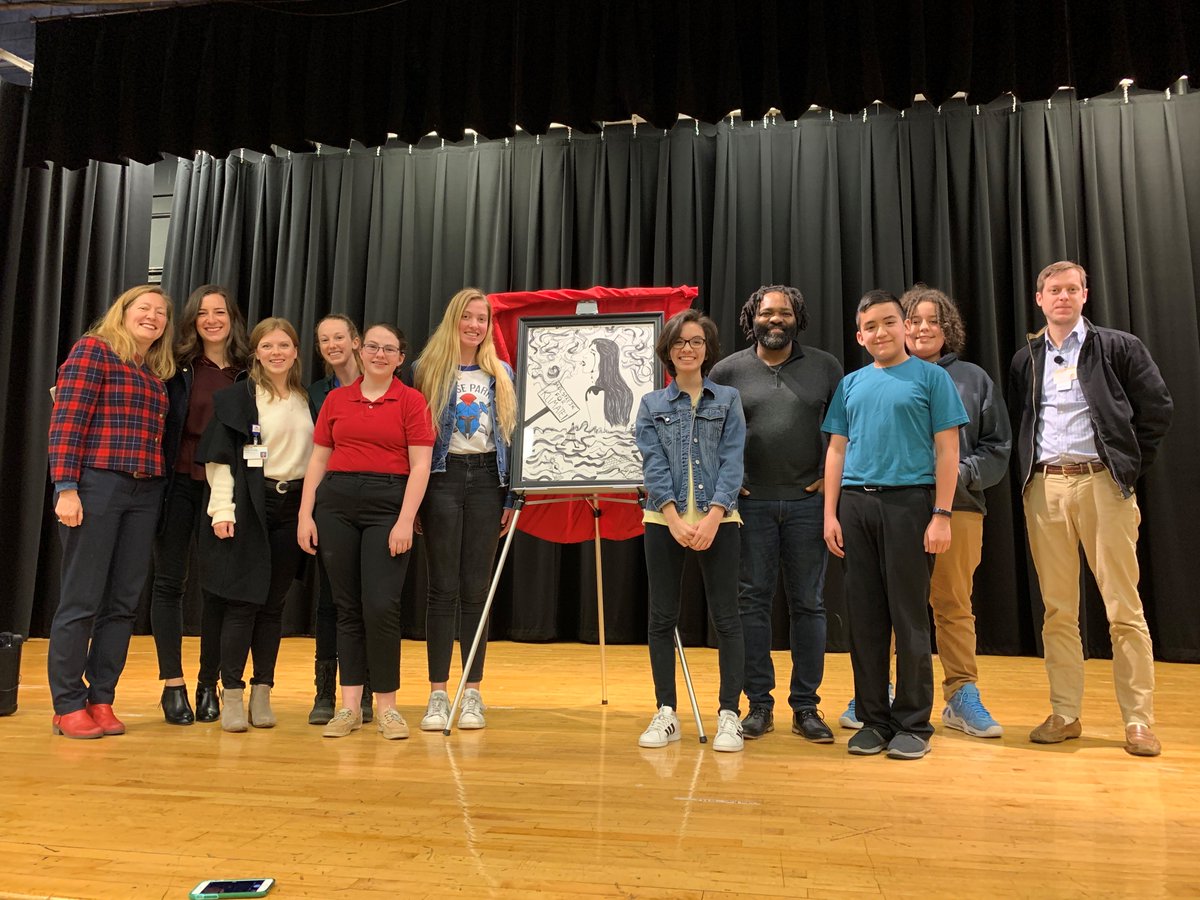 CPFNashville's tweet photo. CPF was inspired by the students at Rose Park Middle! They are now one of twenty @MetroSchools participating in the #AirQualityFlagProgram and are fully engaging their school community to spread awareness for cleaner air. Learn more at https://t.co/oqBZT1ZKxD @EncoreRose https://t.co/B2BcIiHp09