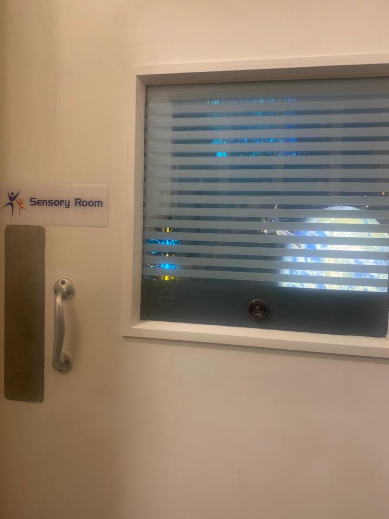 Small sensory room installation completed yesterday #sensoryroom #sensory #calming #specialneeds #autism