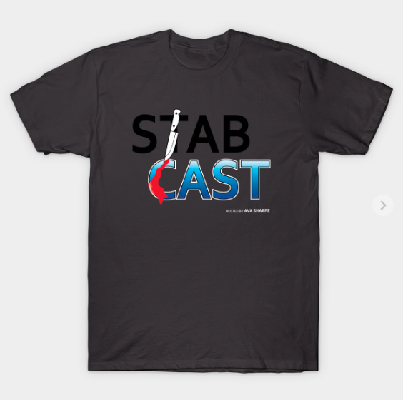 CatOutOfDaBag's tweet photo. In this weekโs Stab Cast (hosted by Ava Sharpe) - the prom night slasher.
Get your โStab Castโ merch now in my shops! Shirts for $13 only on Teepublic for a limited time!
๐ https://t.co/5C8cxfN9G6
๐ https://t.co/eeCKA2lQbu
#legendsoftomorrow #avasharpe #stabcast @jesmacallan https://t.co/bDizuNiHei