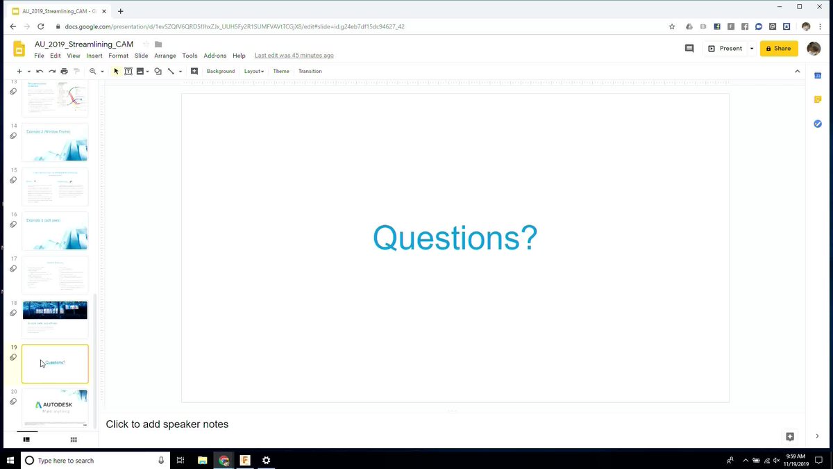 Leverage the power of parametric CAM to minimize the waste in your CAM workflows through manufacturing templates in this free Autodesk University online session. Check it out!  autode.sk/2OwaNC3