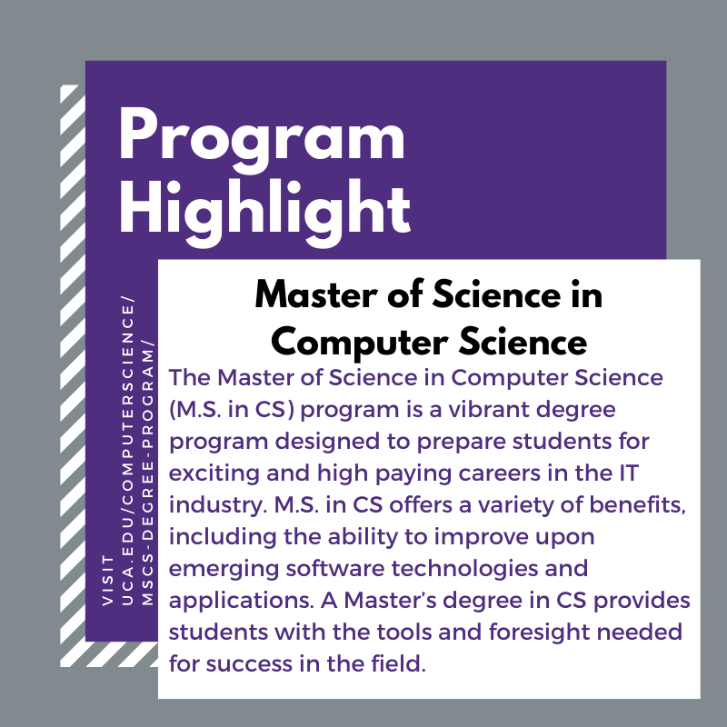 UCAGradSchool's tweet image. This week we are highlighting the MS in Computer Science program! For more information, contact program coordinator Sinan Kockara or visit their website! 
#ucagradschool #msincomputerscience #gobears