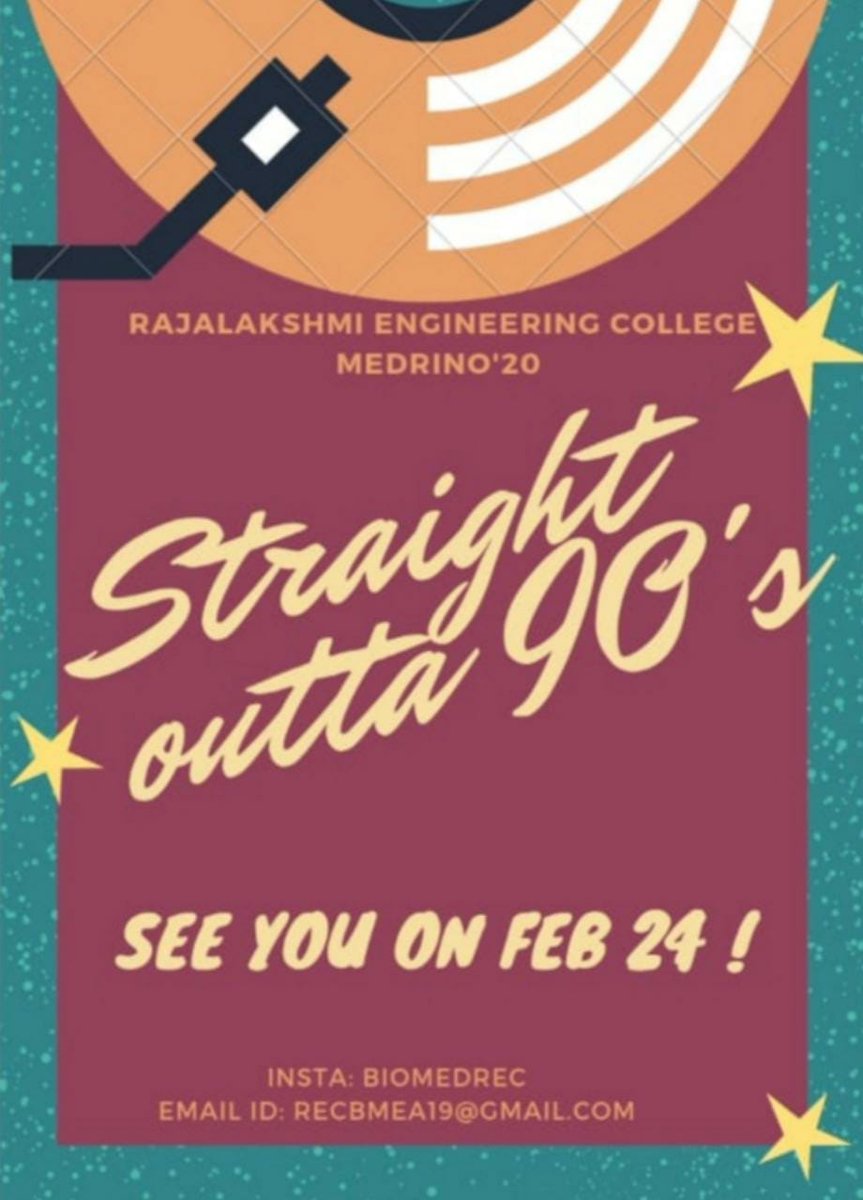 bmea_rec's tweet photo. Take a one way ticket back to the 90's by participating in this 90's quiz, filled with adventures and extravaganza on February 24th 💯
#Medrino20
#BioMedSympo
#REC https://t.co/GvNVFzrpGo