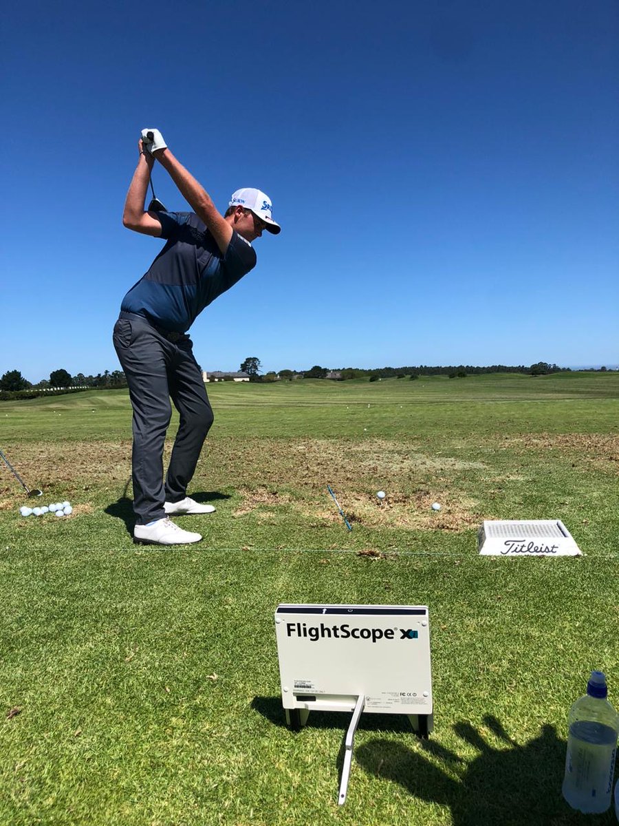 FlightScopeGolf's tweet photo. .@Ssurrygpro, @Deongerm2, Clinton Grobler and Gudmundur Kristjansson getting warmed up for the @Sunshine_Tour #DimensionDataProAm ποΈββοΈποΈββοΈ wishing all the players good luck this week! #FlightScopeOnTour https://t.co/7TKgS7AV97