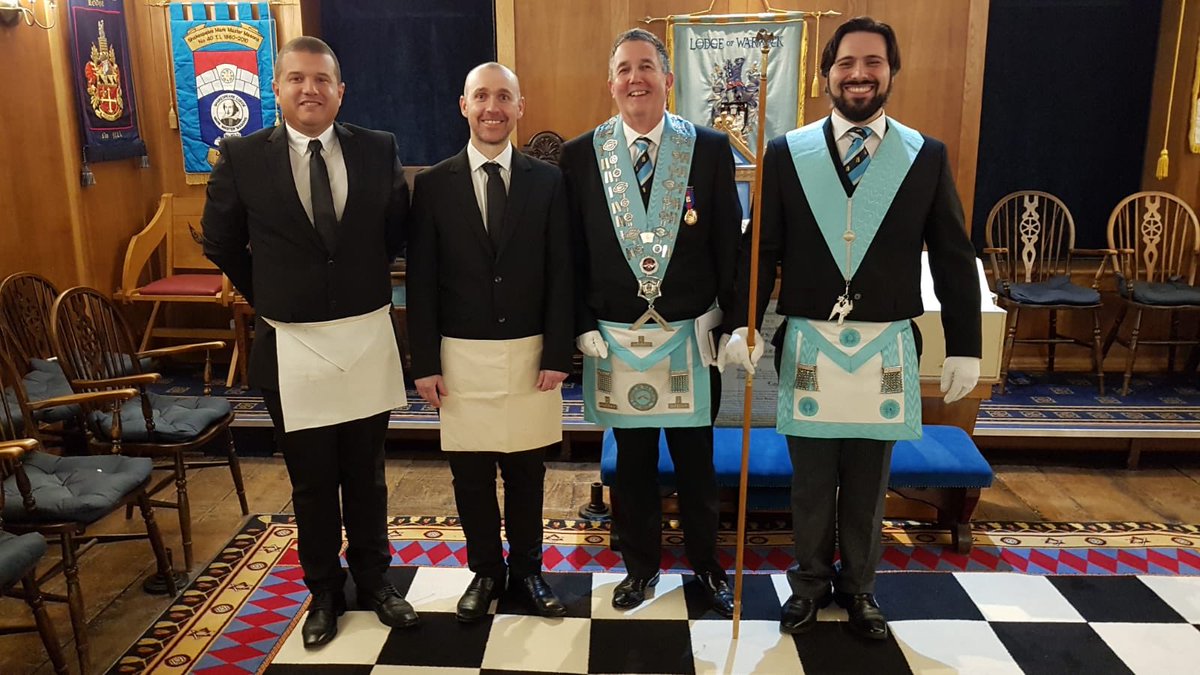 LodgeofWarwick8011 (@lodgeofwarwick) on Twitter photo And the double was a success! Our newly initiated Bros with the WM and Bro <a href="/bermuda82/">Fernando Domingues</a> ! Well done to all involved in the ceremony! 🍻 To many more! <a href="/WarksFreemasons/">Warwickshire Freemasons</a> <a href="/UGLE_GrandLodge/">United Grand Lodge of England</a> <a href="/WorvellMichelle/">Michelle Worvell</a> And the double was a success! Our newly initiated Bros with the WM and Bro <a href="/bermuda82/">Fernando Domingues</a> ! Well done to all involved in the ceremony! 🍻 To many more! <a href="/WarksFreemasons/">Warwickshire Freemasons</a> <a href="/UGLE_GrandLodge/">United Grand Lodge of England</a> <a href="/WorvellMichelle/">Michelle Worvell</a>