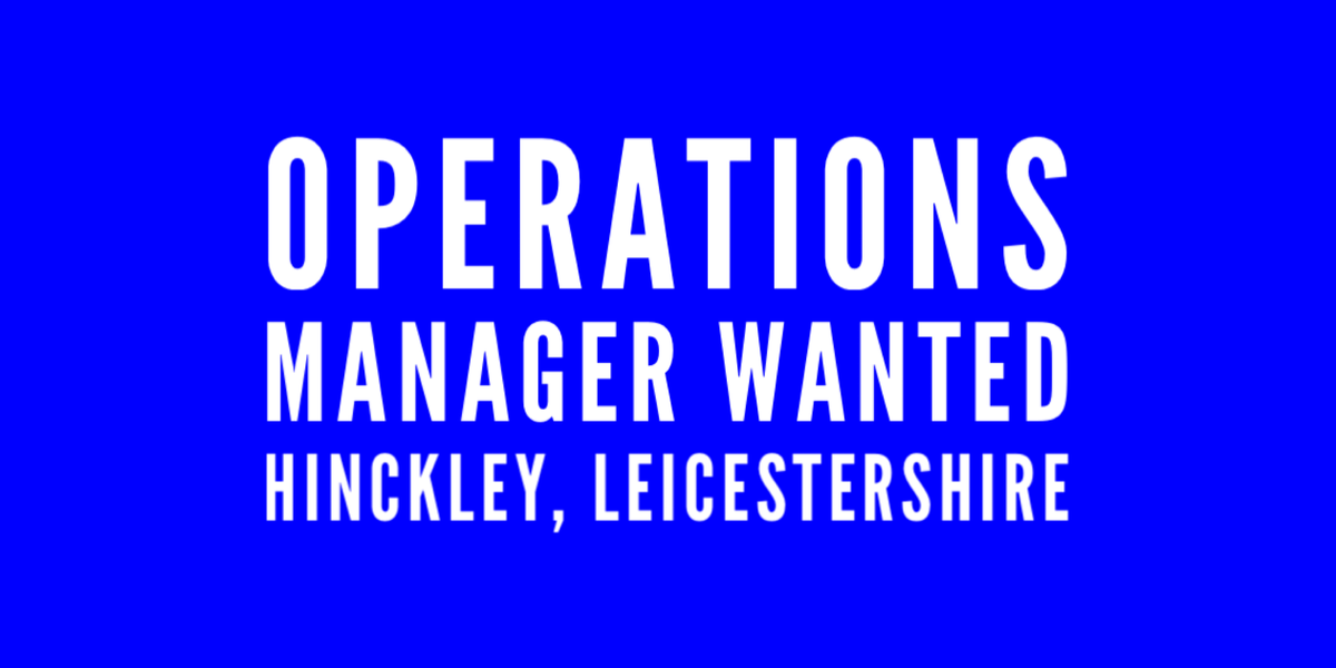We have a vacancy for an Operations Manager to join our Hinckley, Leicestershire team. Details of how to apply can be found on our website ow.ly/zFbc50ylDAW
#leicestershirejobs #operationsmanager #engineeringjobs #wastewaterjobs #wastewater #water