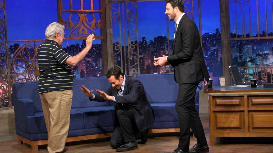 SouOoffline's tweet image. "AI aI. duBlaGEm é hOrrÍvEl"

Hugh Jackman, o Wolverine, reverenciando o seu dublador brasileiro, Isaac Bardavid.