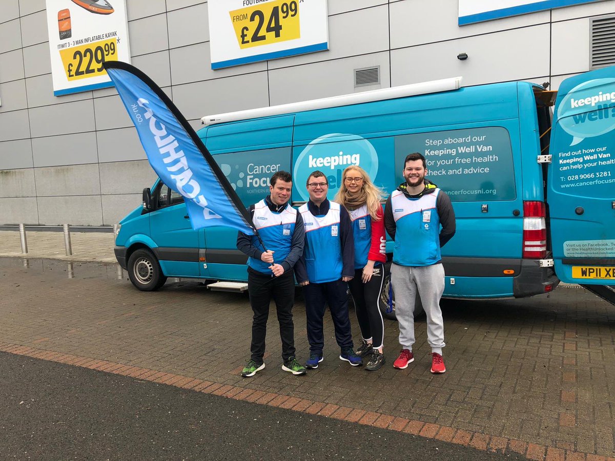 marathonbcm's tweet photo. Today we visited @DecathlonUK Belfast for our latest #HealthMonthBCM event! Our Official Charity Partner @CancerFocusNI provided health checks on site, there were #nutrition tips from @framarhealth healthy recipe cards @SPARNI fitness challenges @Better_NI & 🍕#FourStarPizza https://t.co/KF1K6Mt6Sg