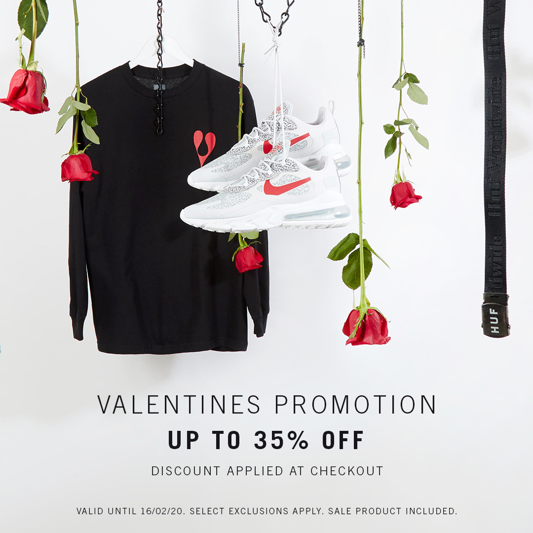 🌹 Get Up To 35% off for Valentines at 5 Pointz, valid until 16/02/2020 🌹

Discount applied at checkout. 

5pointz.co.uk/latest