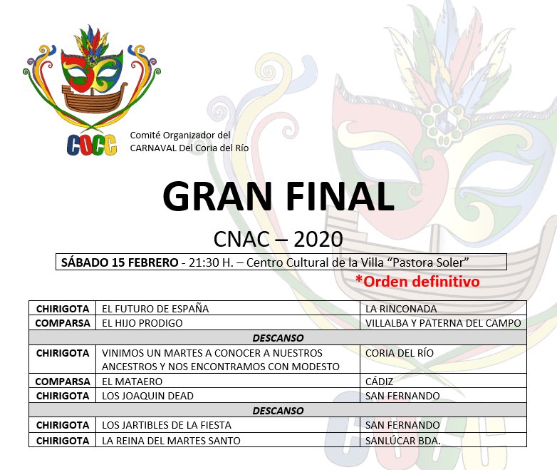 COCC (@carnavaldecoria) on Twitter photo 