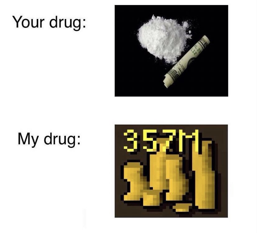 ModSythe's tweet image. Get some "drugs" at Sythe.org! Open marketplace with trusted gold sellers on now! CLICK THE LINK IN MY BIO ASAP!!