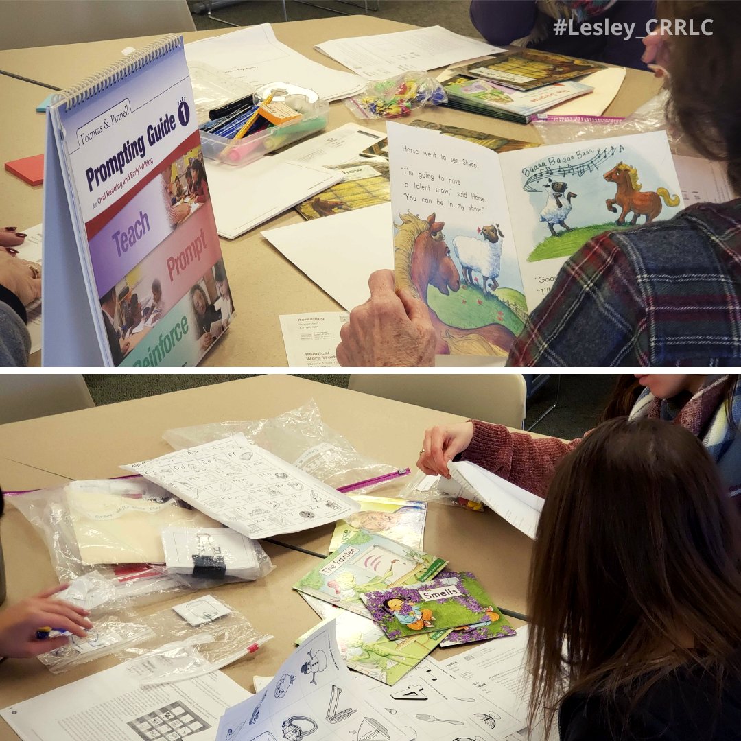 CTRLIT_Teaching's tweet image. Today we saw some role play &quot;in action&quot; during #LeveledLiteracyIntervention (K-2) training. There is a great amount of teaching and learning that happens in these 30 minute LLI lessons. We look forward to these educators returning for their second half of training!👋#Lesley_CRRLC