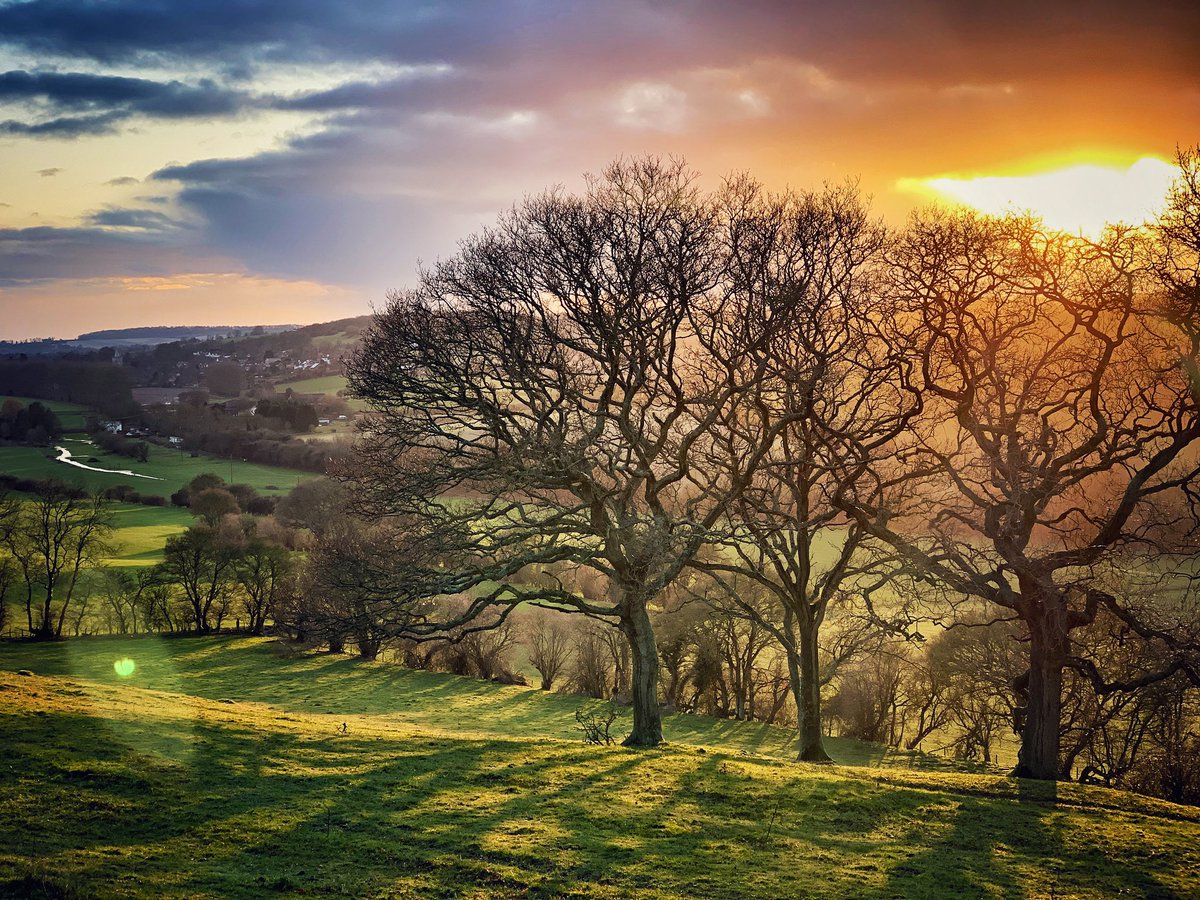 Sunset on the Old Way pilgrimage, in the Elham Valley, 12 miles south of Canterbury. 

The Old Way is a pilgrimage route from Southampton to Canterbury, (re)opening this year.

#camino #pilgrim #journey #walk #path #pilgrimage #britain #kent