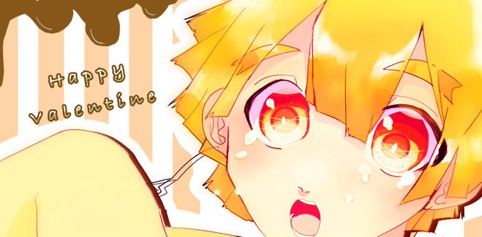 さばささきさんがTwitterに投稿した我妻善逸(鬼滅の刃)のイラスト。