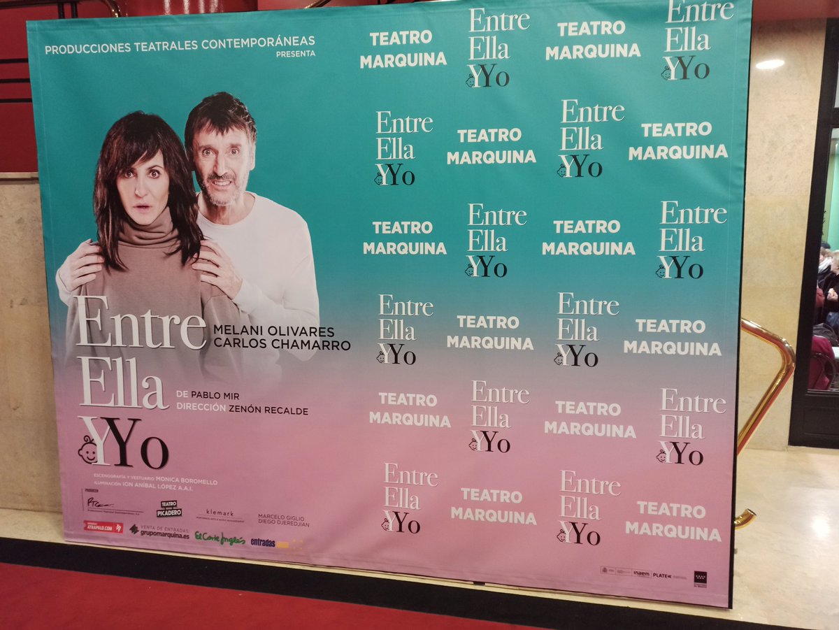 Si aún no tienes regalo para San Valentín date prisa y coge entradas para #EntreEllaYYo en el @TeatroMarquina una comedia en la que no vas a parar de reír. Os la recomendamos 100% 😂😂 ¡Hasta el 15 de Marzo!

#SanValentin #teatro #regalateatro #Madrid