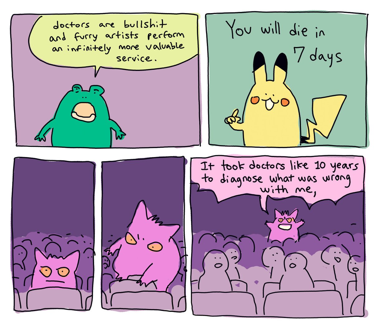 pukicho's tweet image. A great comic coolfrogdude.tumblr.com made based on a GREAT post I made