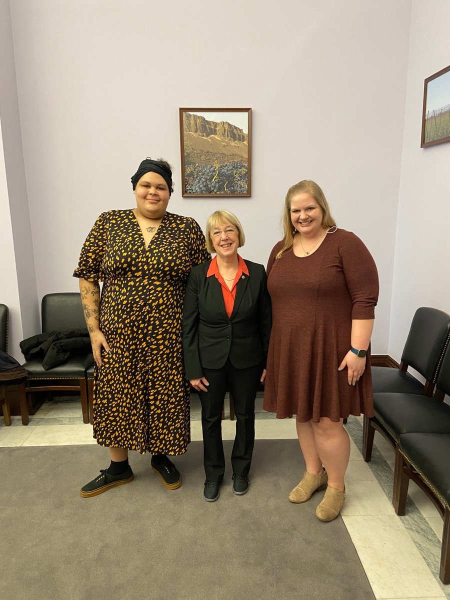 Rep. Patty Murray with people