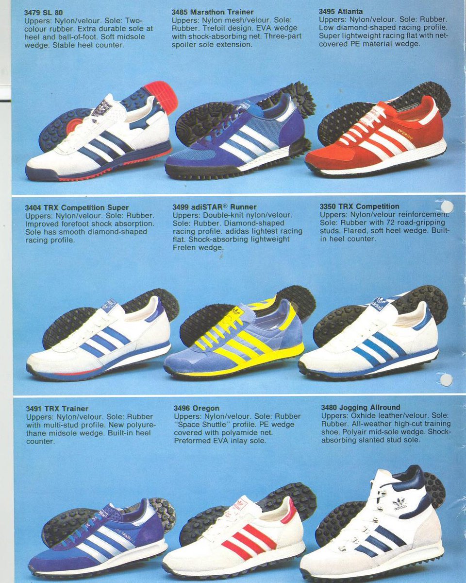 1980s adidas trainers