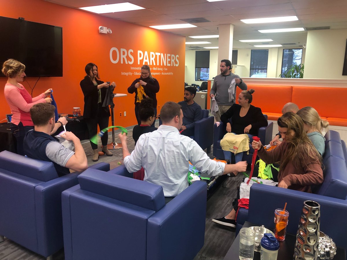 ORSPartners's tweet photo. The dog toy making is underway! Thanks to our Volunteer Council for making this happen and to our team for always being ready to help others. #whyiloveors #grateful #bestteam https://t.co/44FceTbAQh
