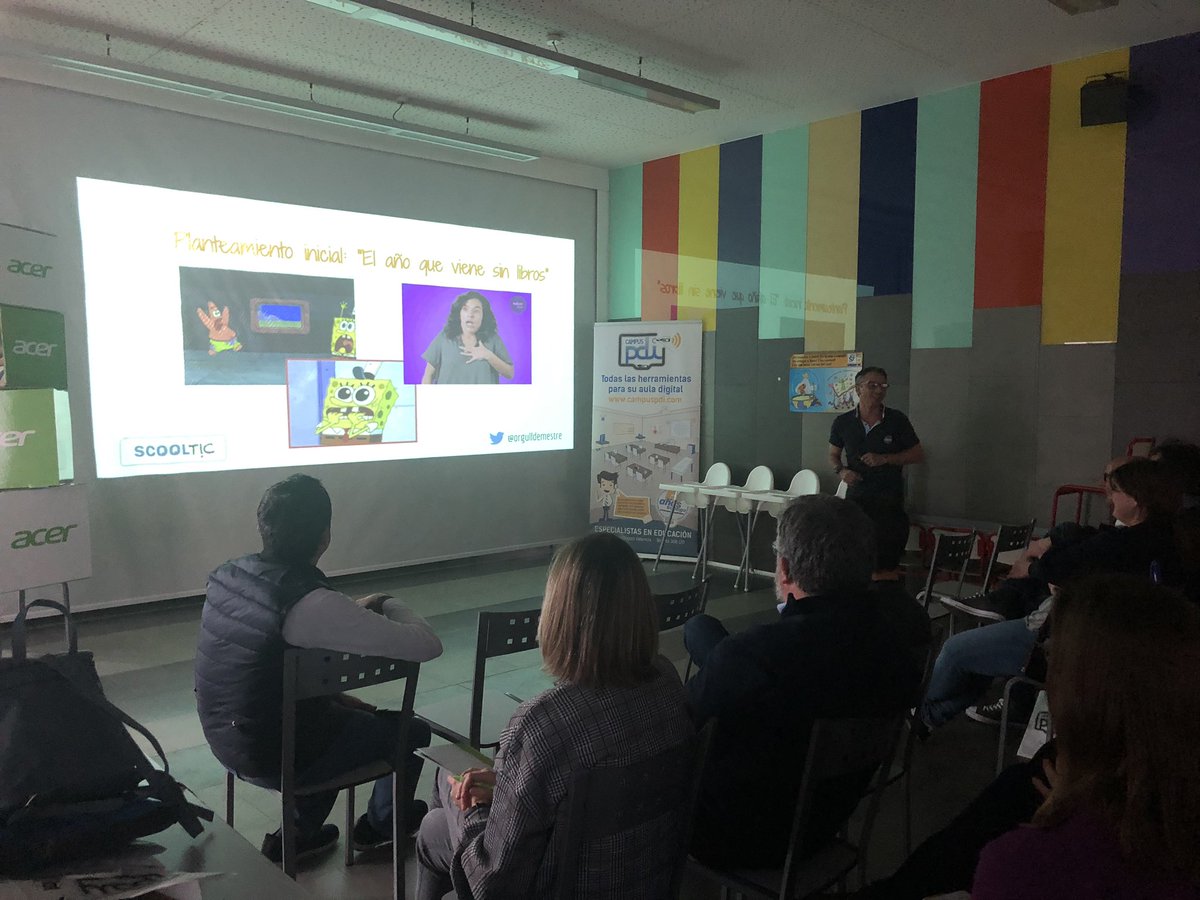 ScoolTic's tweet photo. Ahora es el turno de @orgulldemestre Alfredo Romero del #EquipoScooltic nos comparte su experiencia confeccionando recursos y materiales propios, evaluando competencias con herramientas como #GoogleSites y @AdditioApp #ScoolticInnovamosJuntos https://t.co/OWZA8fMRKm