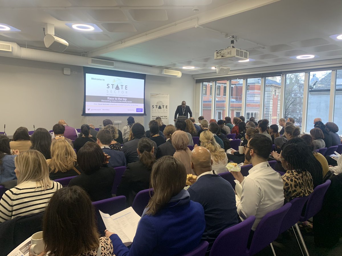 gailscottspicer's tweet photo. A really brilliant morning talking about the #racism in our country, and therefore in our #charity sector too. It stops talented people reach the top. It was inspiring, moving and uncomfortable. So glad I joined. I didn't ask any questions, as I decided to #stepback. #SectorBuzz https://t.co/7gBccAX5B7
