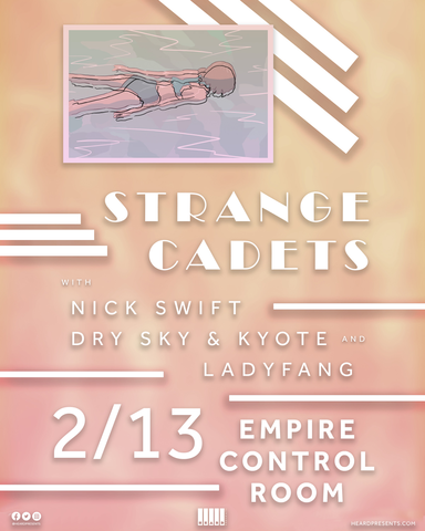 HeardPresents's tweet photo. ⌾ TONIGHT ⌾

We're bringing @StrangeCadets with @NickSwiftmusic and Dry Sky &amp; Kyote @Ladyfangmusic to the @EmpireATX Control Room!

Don't miss out // Doors at 8pm

Tickets on sale at
☞ https://t.co/zrgko1O4ro

RSVP for updates
☞ https://t.co/JuFNiDHN6g https://t.co/2JRkZITIG3