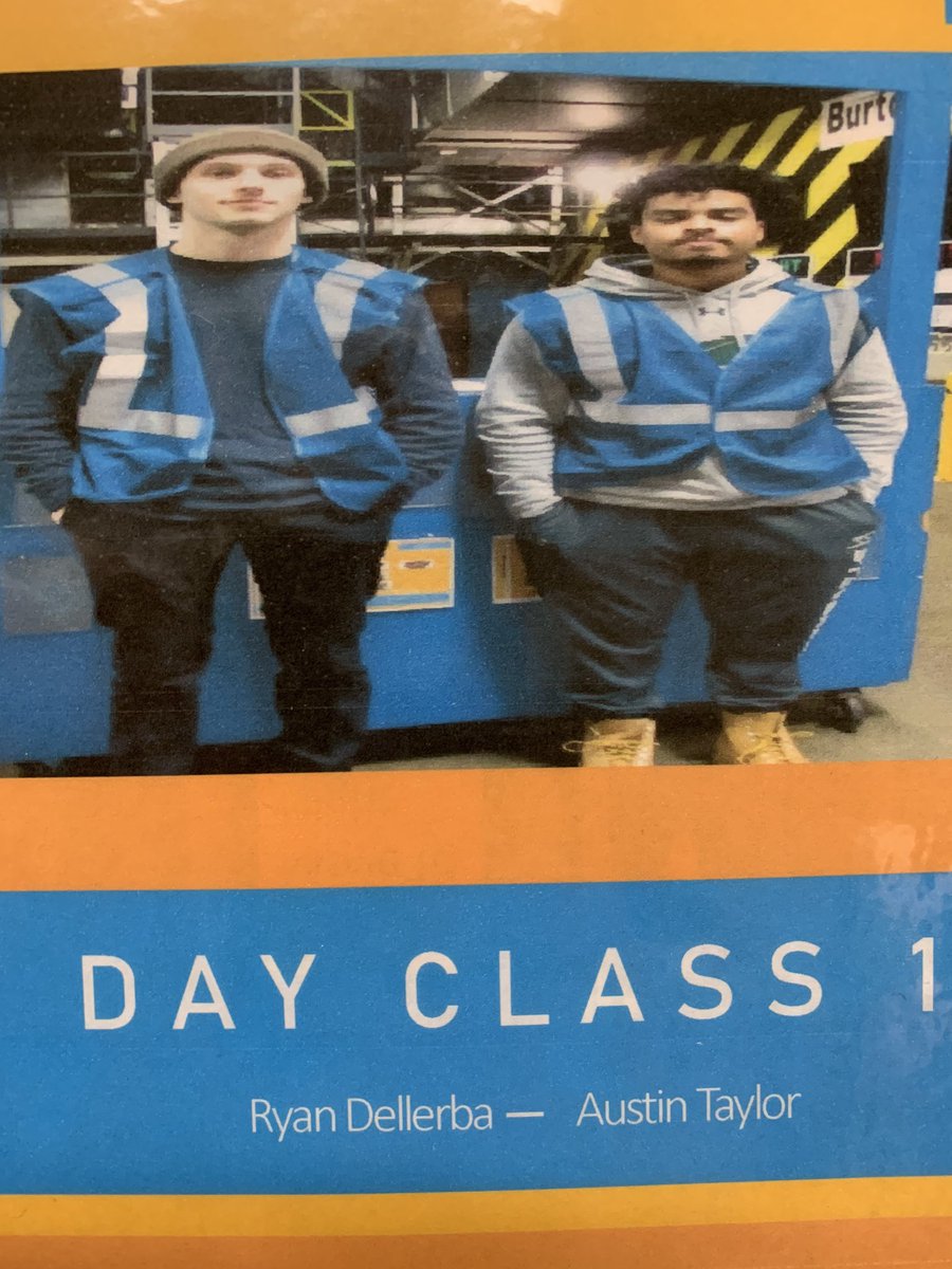 First Cornerstone Class of the Year for the Burt Day Hub.... please join us in congratulating Ryan and Austin in their successful completion of Cornerstone!!! Let’s get after it fellas #BlueIsNew @UpsWalsh @Mariaimd1