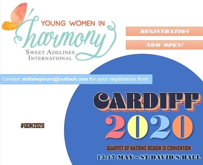 For anyone wishing to sing on the Sunday <a href="/SAIRegion31/">Quartet of Nations</a> convention, please email so we can get you registered and grant access to the music 😁
#QON2020 #YWIH #youthacappella