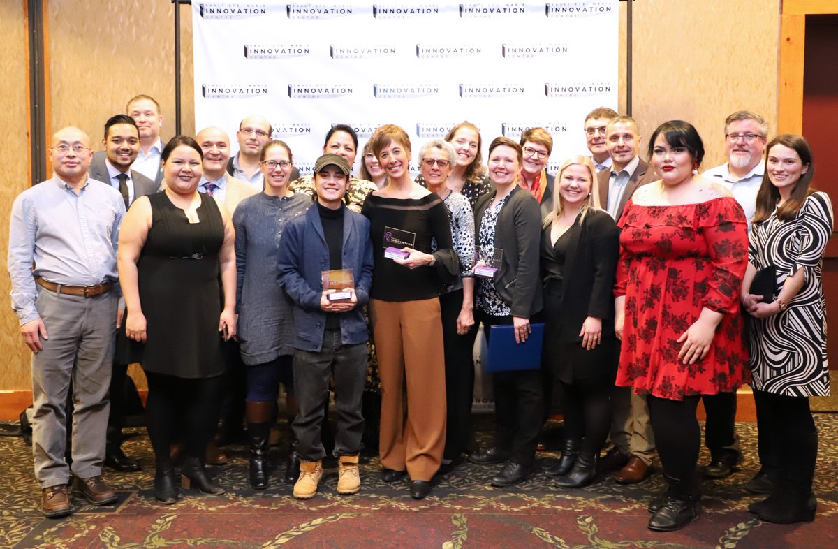 AlgomaU's tweet photo. It was a tremendous evening at @SSMICnews SSMARt Awards!
Project of the Year @AUarchives
Youth of the Year Jake Alphonso
Women in Leadership President & Vice-Chancellor @AsimaVezina
What an impressive showing! Thank you to #SSMIC & @CitySSM city for your ongoing support. https://t.co/D47zeGQZiT