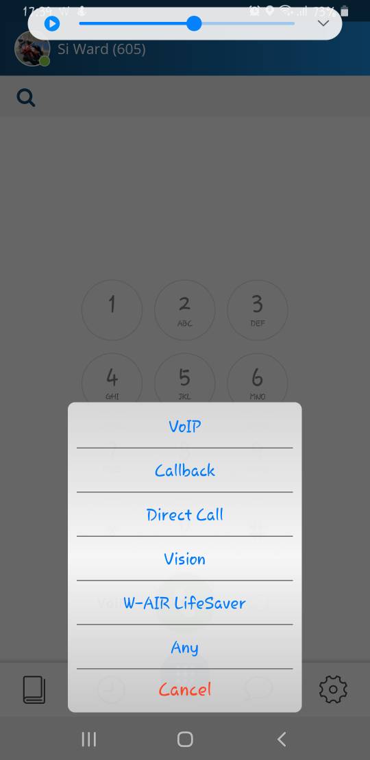 What a great feature, initiate a call from your mobile on any device... brilliant. #wildix #collaboration #ucaas