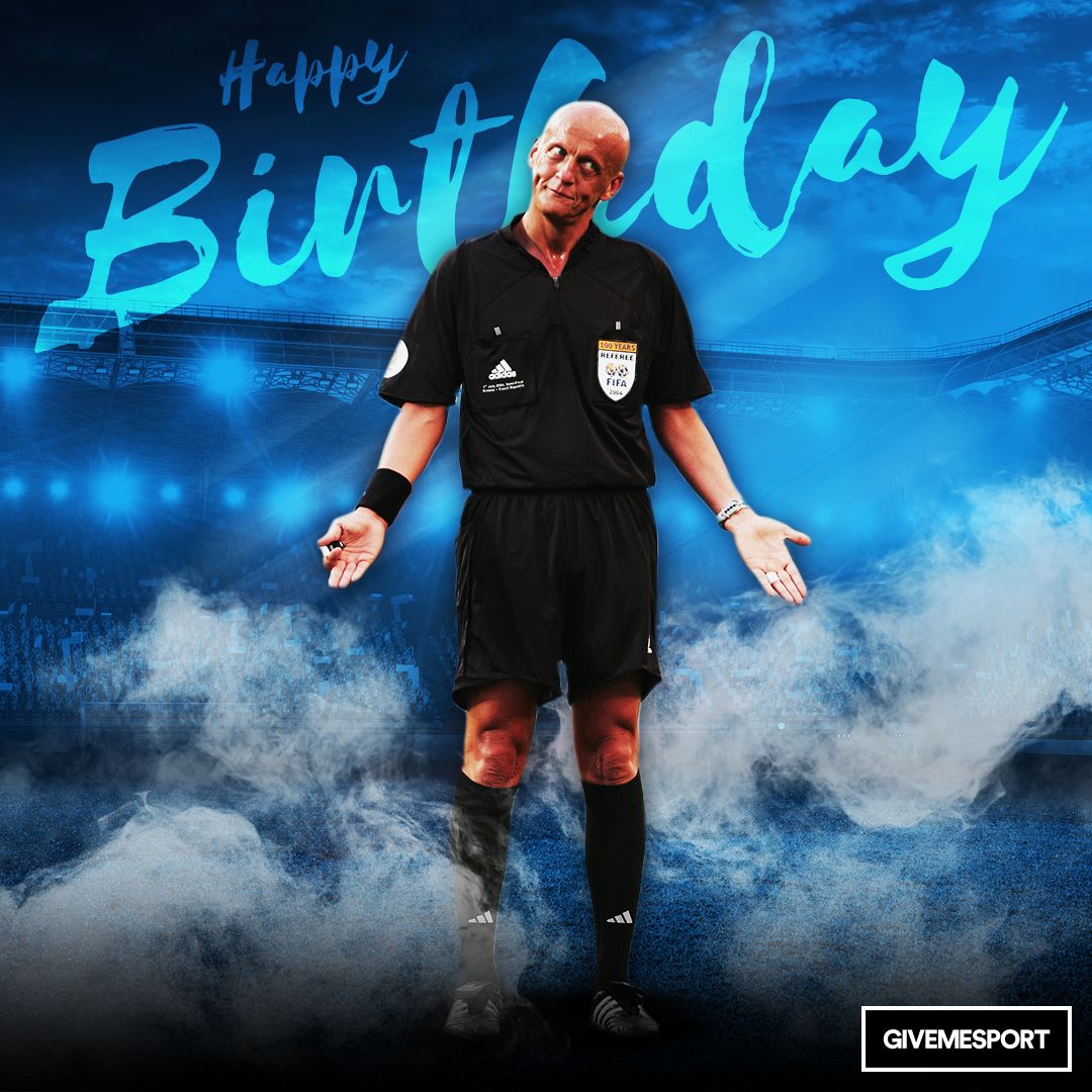 The referee every football fan respected Happy birthday to the boss that is Pierluigi Collina 