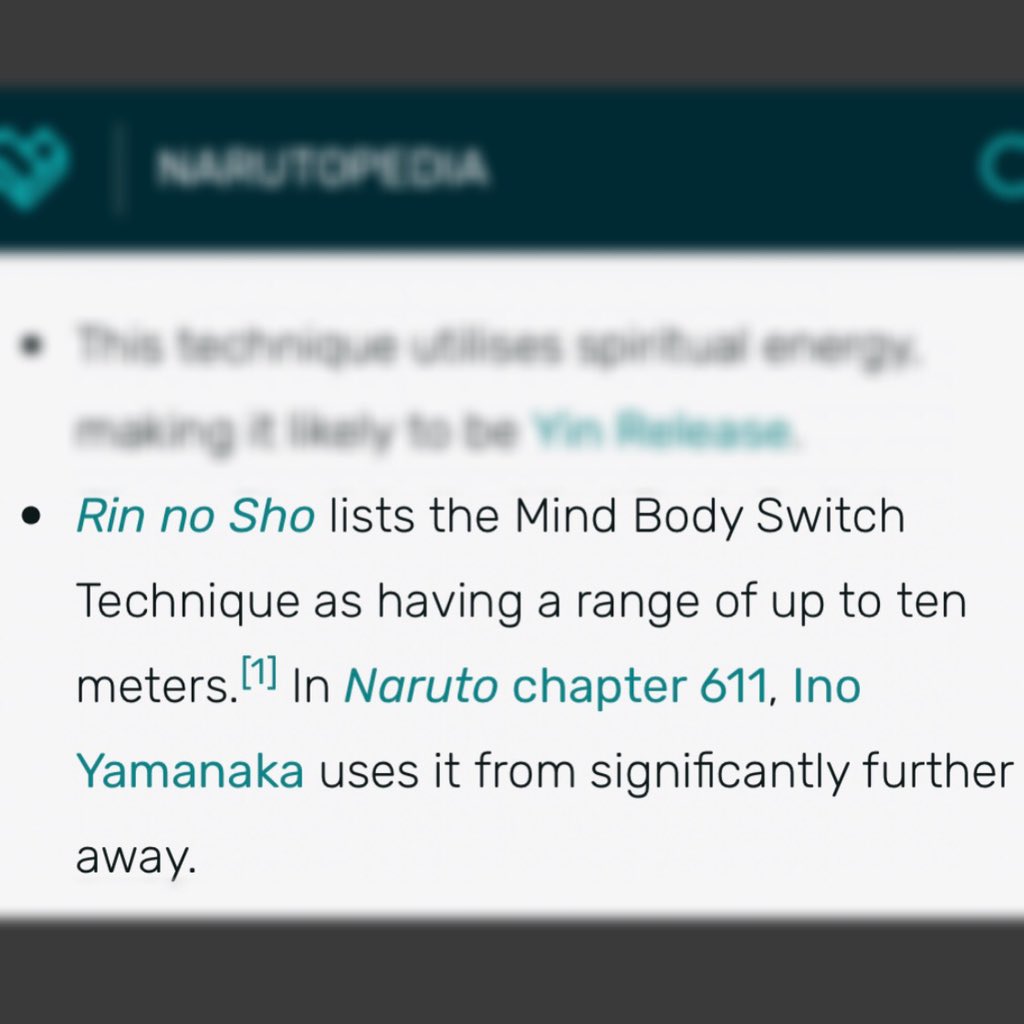 Ino Yamanaka, Narutopedia