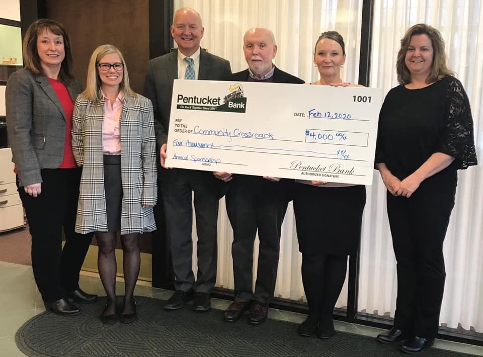 CompassGuidance's tweet image. TU @PentucketBank for your Premier Corporate Sponsorship!  We were welcomed guests yesterday at the Hampstead, NH location and presented with a $4,000 check! The check is for the Bank’s 2020 annual sponsorship of who are long time community partners.